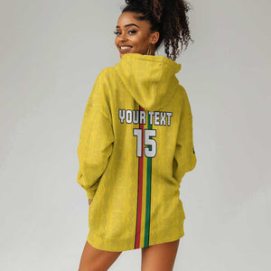 Custom Ghana Football Hoodie Dress We Are Champions