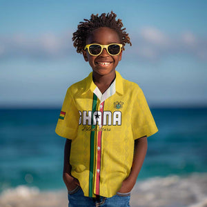 Custom Ghana Football Kid Hawaiian Shirt We Are Champions