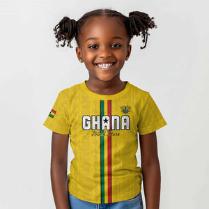 Custom Ghana Football Kid T shirt We Are Champions