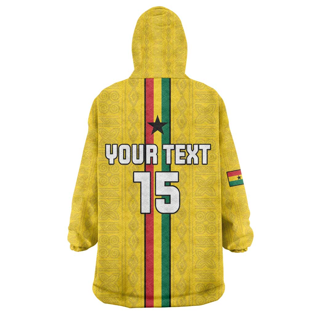 Custom Ghana Football Kid Wearable Blanket Hoodie We Are Champions