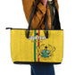 Custom Ghana Football Leather Tote Bag We Are Champions