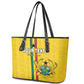 Custom Ghana Football Leather Tote Bag We Are Champions