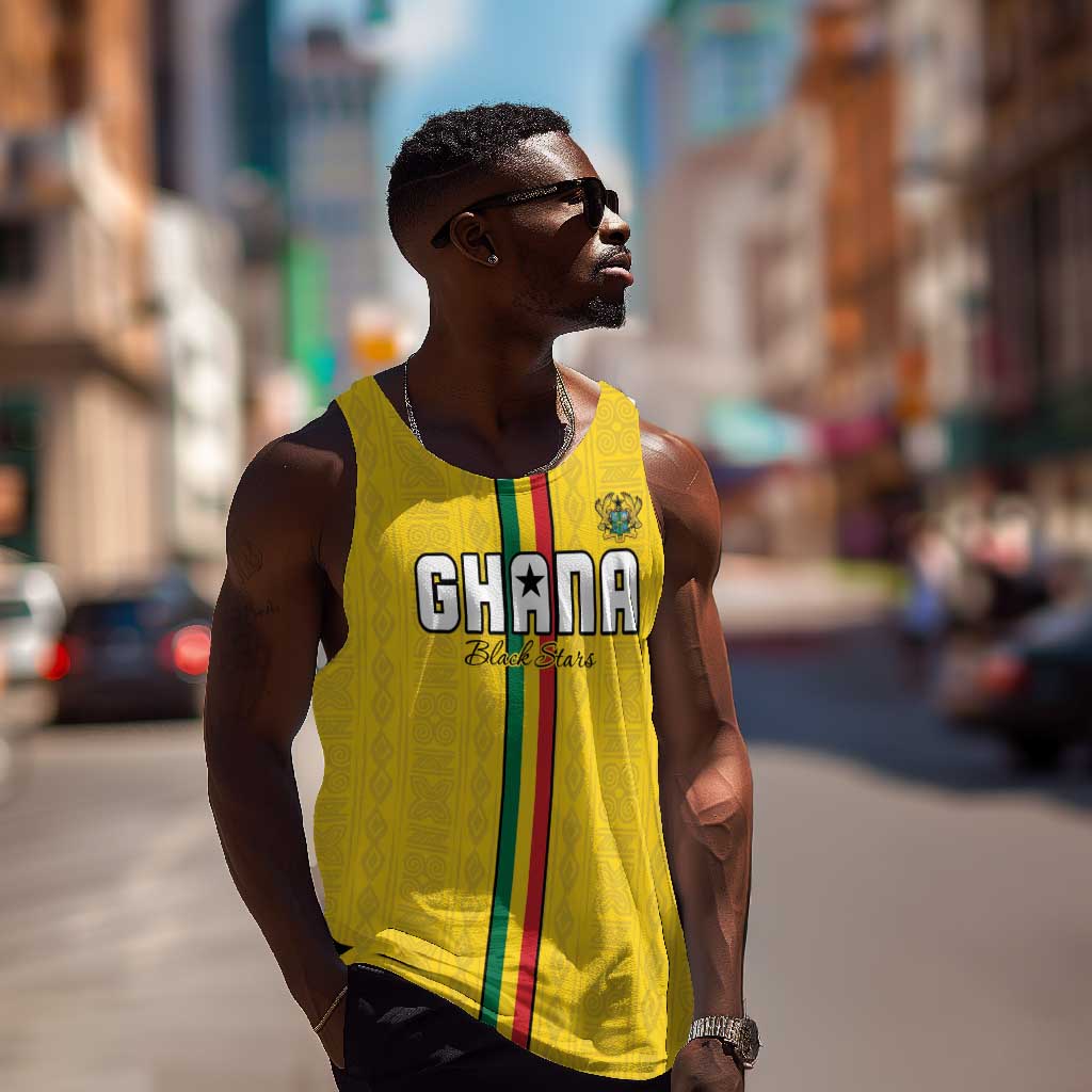 Custom Ghana Football Men Tank Top We Are Champions