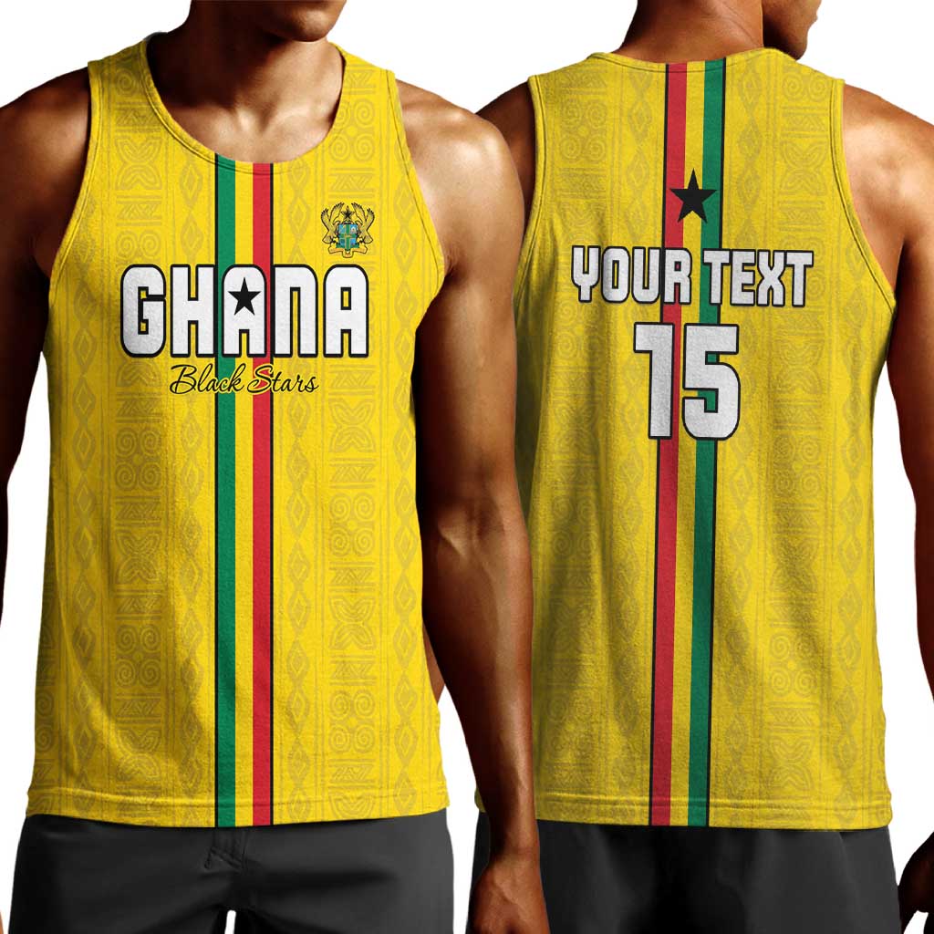 Custom Ghana Football Men Tank Top We Are Champions