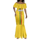 Custom Ghana Football Mermaid Dress We Are Champions
