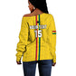 Custom Ghana Football Off Shoulder Sweater We Are Champions