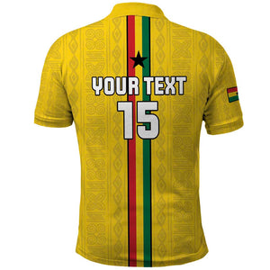 Custom Ghana Football Polo Shirt We Are Champions