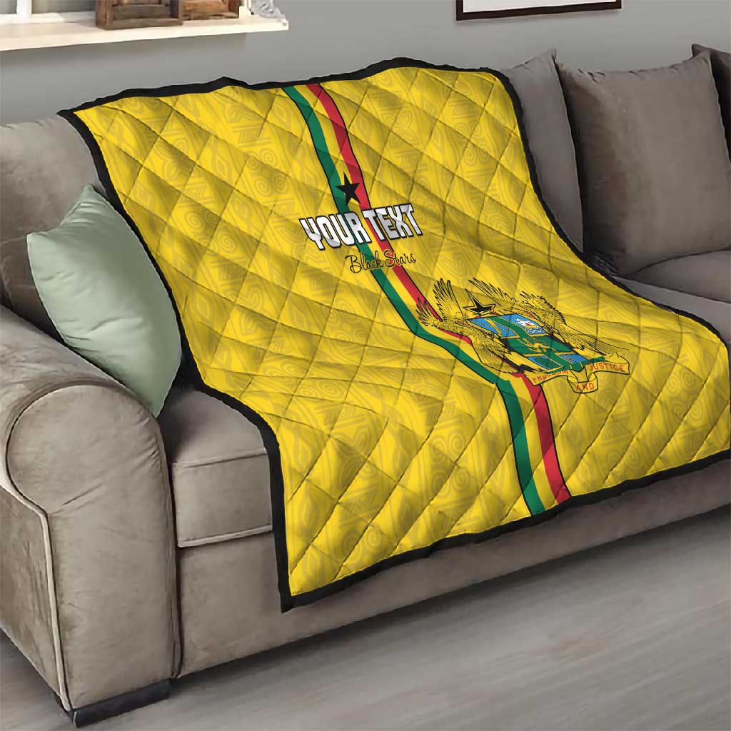 Custom Ghana Football Quilt We Are Champions