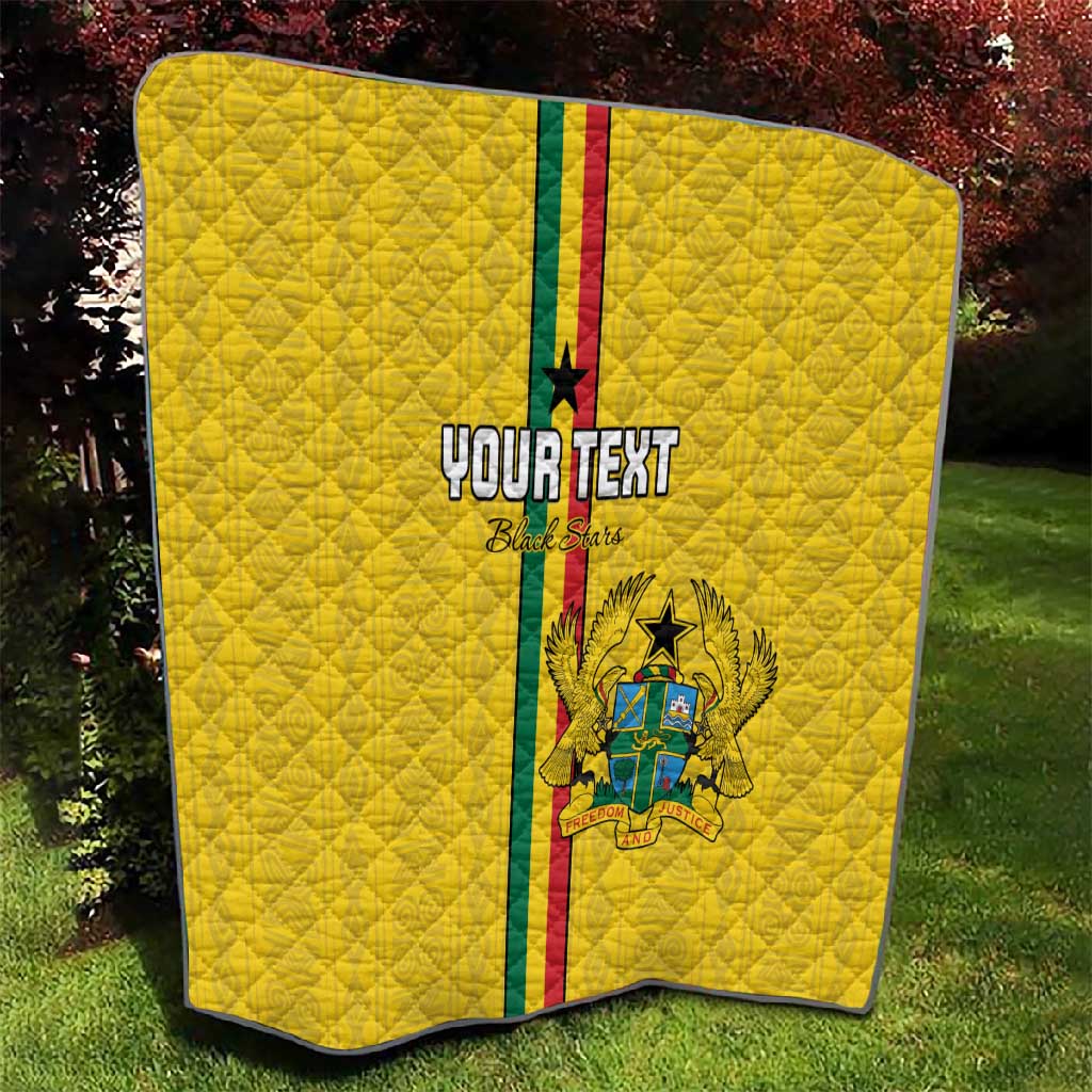 Custom Ghana Football Quilt We Are Champions