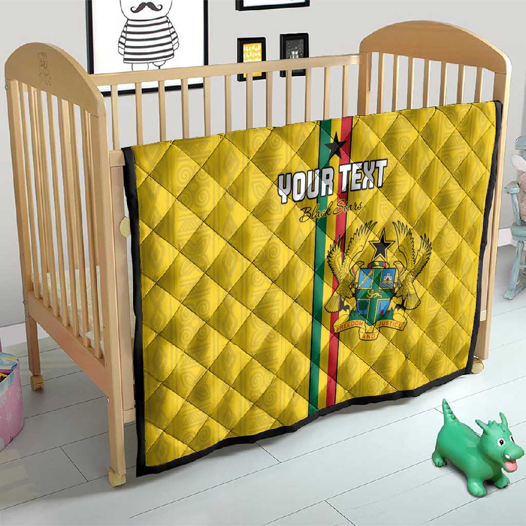 Custom Ghana Football Quilt We Are Champions