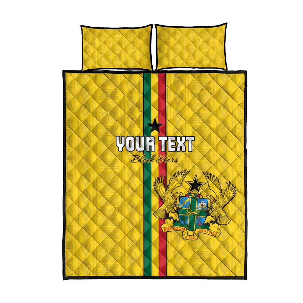 Custom Ghana Football Quilt Bed Set We Are Champions
