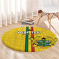 Custom Ghana Football Round Carpet We Are Champions