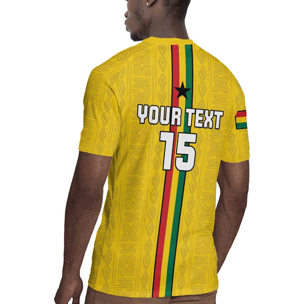 Custom Ghana Football Rugby Jersey We Are Champions