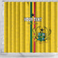 Custom Ghana Football Shower Curtain We Are Champions