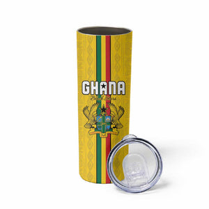 Custom Ghana Football Skinny Tumbler We Are Champions