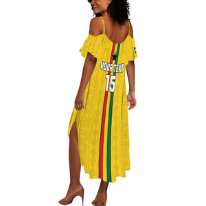 Custom Ghana Football Summer Maxi Dress We Are Champions