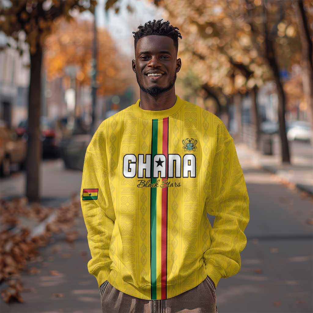 Custom Ghana Football Sweatshirt We Are Champions