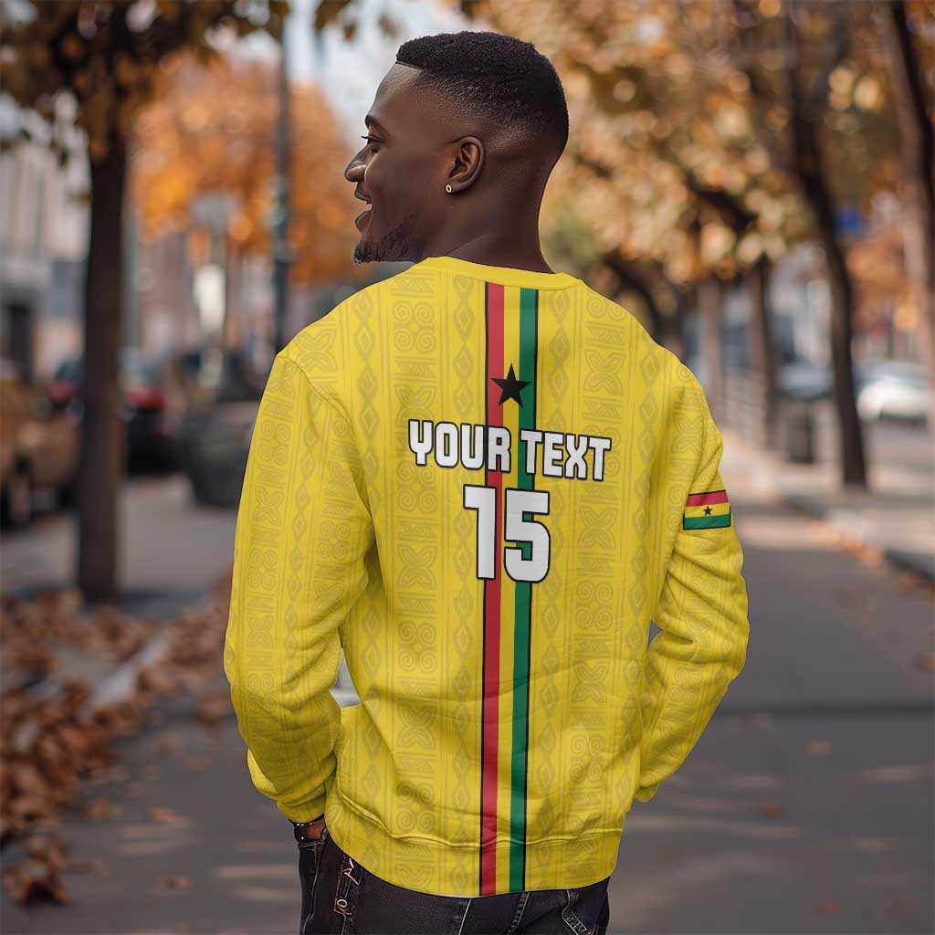 Custom Ghana Football Sweatshirt We Are Champions