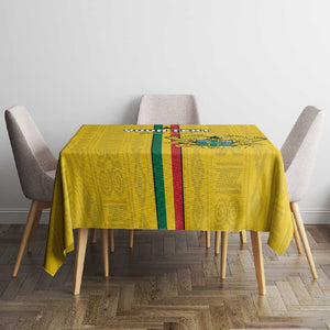 Custom Ghana Football Tablecloth We Are Champions