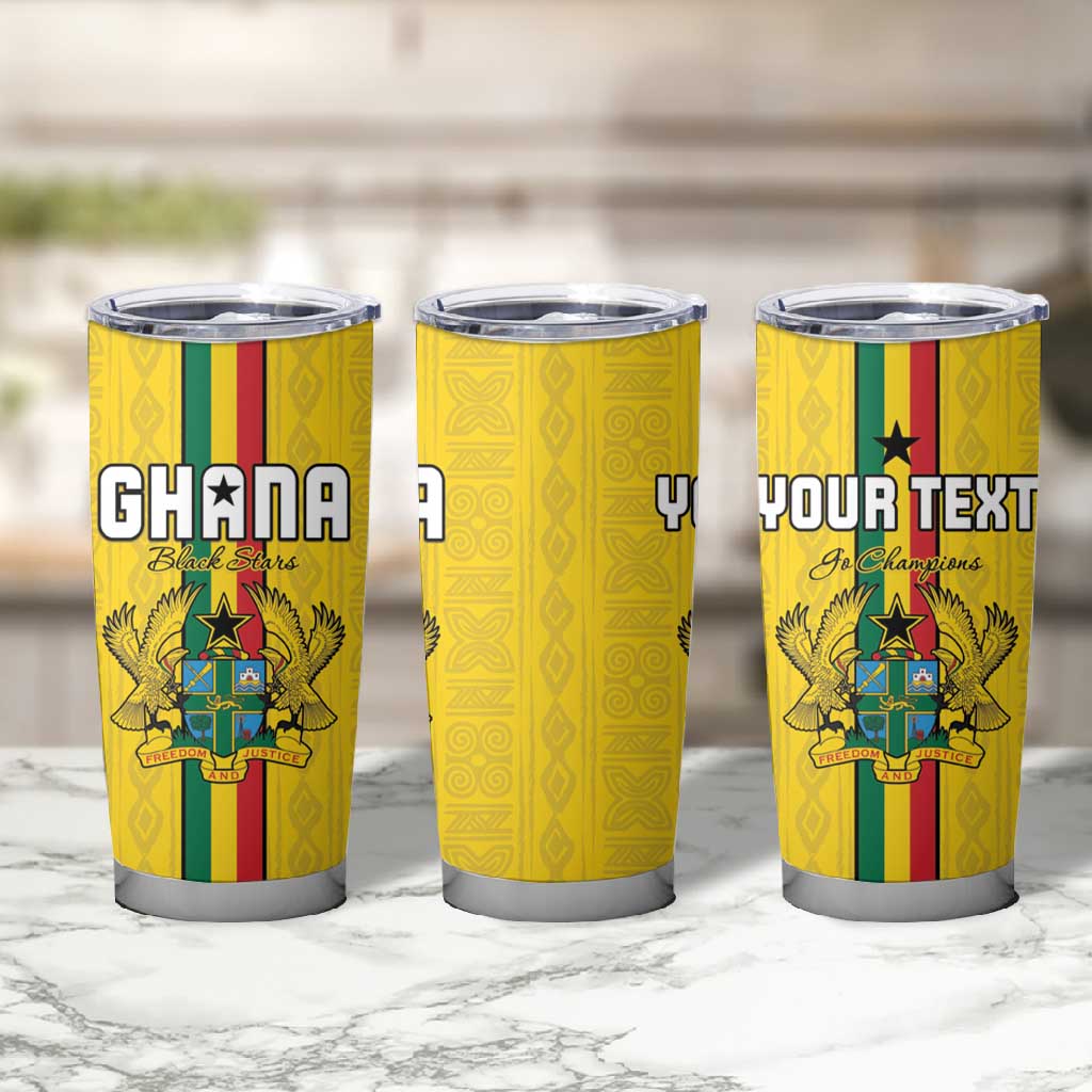 Custom Ghana Football Tumbler Cup We Are Champions