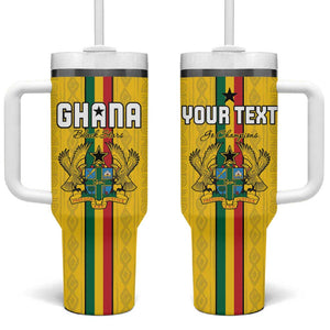 Custom Ghana Football Tumbler With Handle We Are Champions