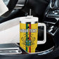 Custom Ghana Football Tumbler With Handle We Are Champions