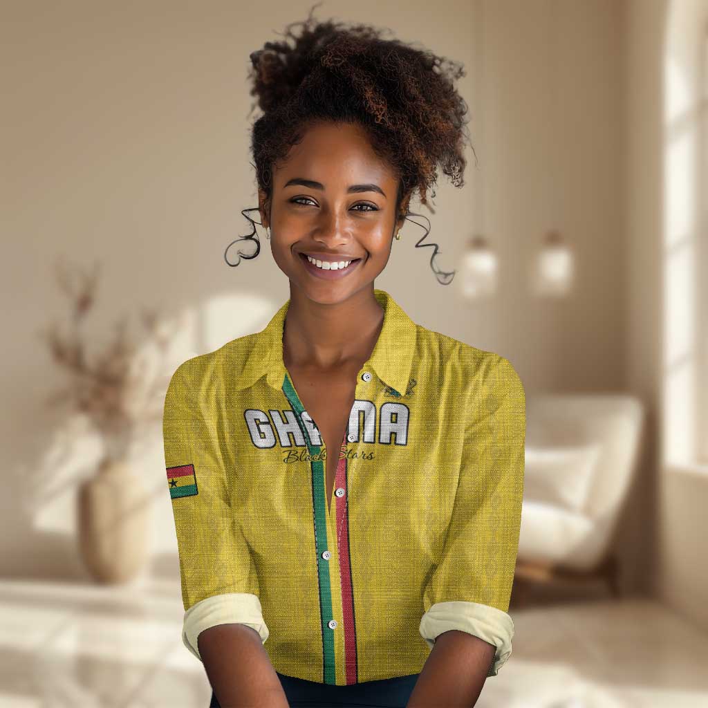 Custom Ghana Football Women Casual Shirt We Are Champions