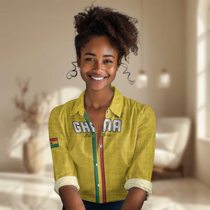 Custom Ghana Football Women Casual Shirt We Are Champions