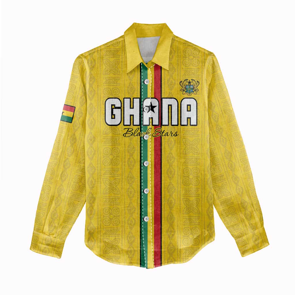 Custom Ghana Football Women Casual Shirt We Are Champions