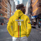 Custom Ghana Football Zip Hoodie We Are Champions