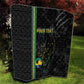 Custom Gabon Football Quilt Go Champions - Black Ver