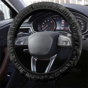 Gabon Football Steering Wheel Cover Go Champions - Black Ver
