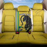 Custom Gabon Football Back Car Seat Cover Go Champions - Yellow Ver