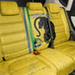Custom Gabon Football Back Car Seat Cover Go Champions - Yellow Ver