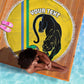 Custom Gabon Football Beach Blanket Go Champions - Yellow Ver