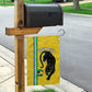 Custom Gabon Football Garden Flag Go Champions - Yellow Ver
