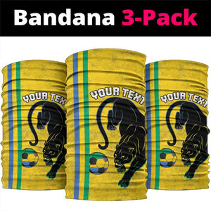 Gabon Football Neck Gaiter Go Champions - Yellow Ver - African Pride