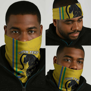 Gabon Football Neck Gaiter Go Champions - Yellow Ver - African Pride