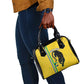 Custom Gabon Football Shoulder Handbag Go Champions - Yellow Ver