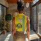 Custom Gabon Football Women Sleeveless Polo Shirt Go Champions - Yellow Ver