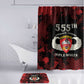 555th Parachute Infantry Bathroom Set Triple Nickles Airborne Veteran Tribute