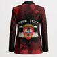 Personalized 555th Parachute Infantry Blazer Triple Nickles Airborne Veteran Tribute