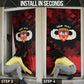 Personalized 555th Parachute Infantry Door Cover Triple Nickles Airborne Veteran Tribute
