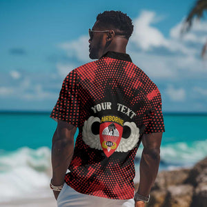 Personalized 555th Parachute Infantry Hawaiian Shirt Triple Nickles Airborne Veteran Tribute