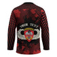Personalized 555th Parachute Infantry Hockey Jersey Triple Nickles Airborne Veteran Tribute