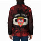 Personalized 555th Parachute Infantry Padded Jacket Triple Nickles Airborne Veteran Tribute