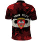 Personalized 555th Parachute Infantry Polo Shirt Triple Nickles Airborne Veteran Tribute
