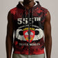 Personalized 555th Parachute Infantry Sleeveless Zip Hoodie Triple Nickles Airborne Veteran Tribute
