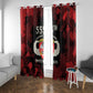 555th Parachute Infantry Window Curtain Triple Nickles Airborne Veteran Tribute