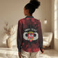 Personalized 555th Parachute Infantry Women Casual Shirt Triple Nickles Airborne Veteran Tribute